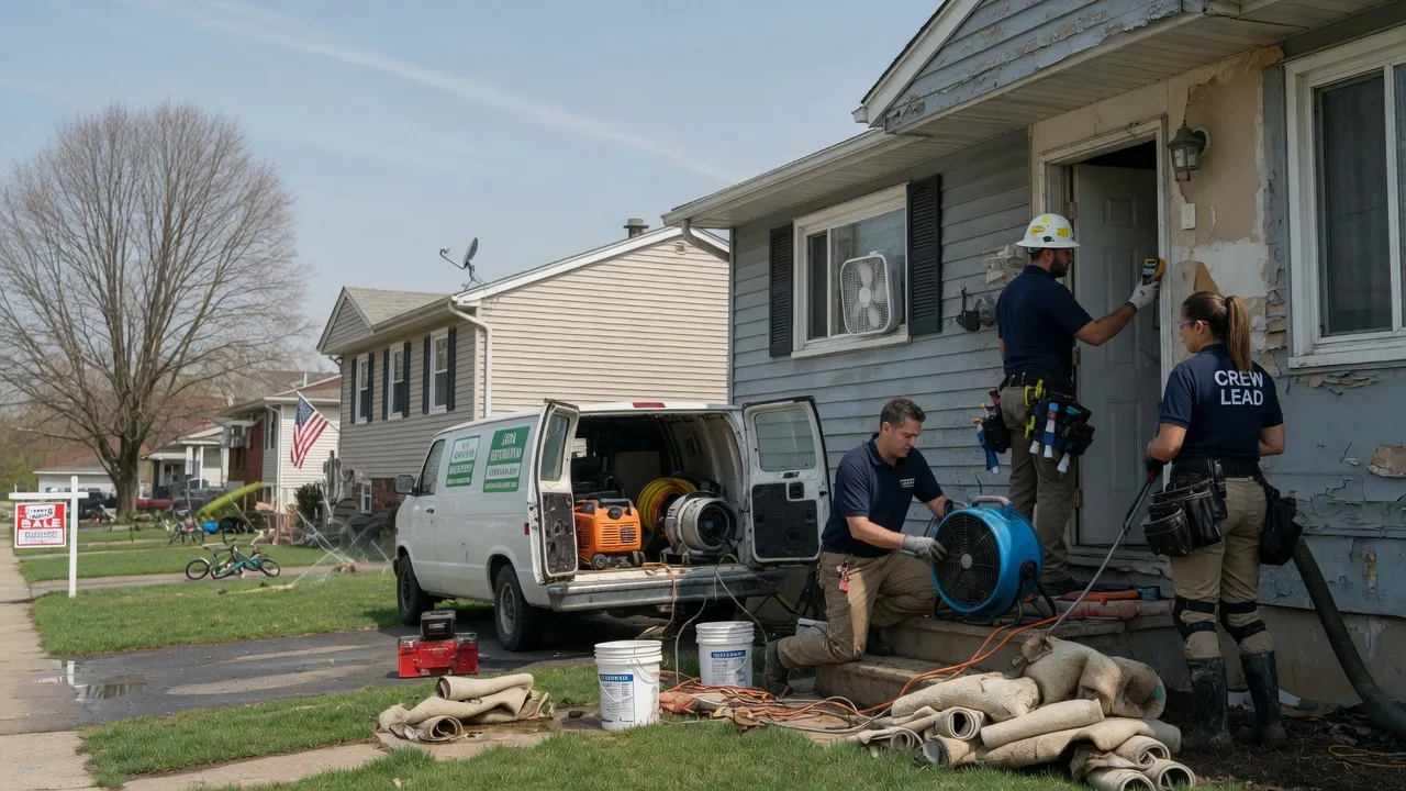 Flood Cleanup in Wanblee, SD near me