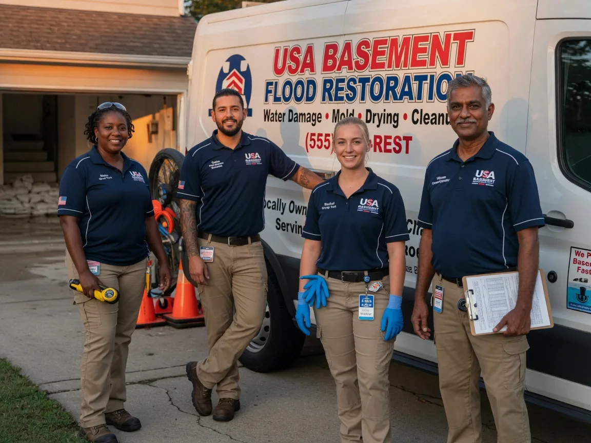 Basement Flood Cleanup company in Wanblee, SD